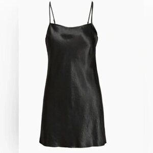 Aritzia Babaton Romero Slip Dress Black Size Small